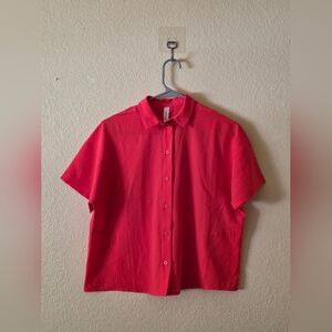 Lululemon Classic Red Women's  Shirt Size 6